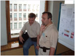 On the conference. Nikita Iroshnikov and Andrey Larichev
