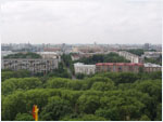 from above